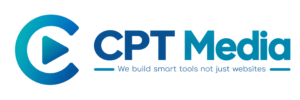 CPT Media logo with name and slogan